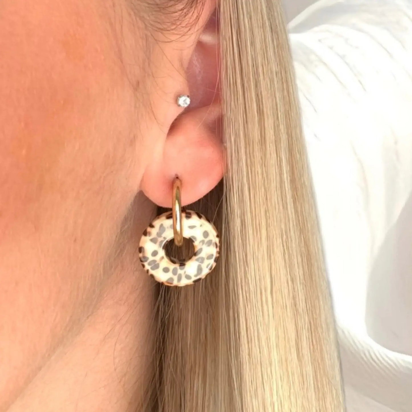 Boucles d'oreilles à pendentifs personnalisable