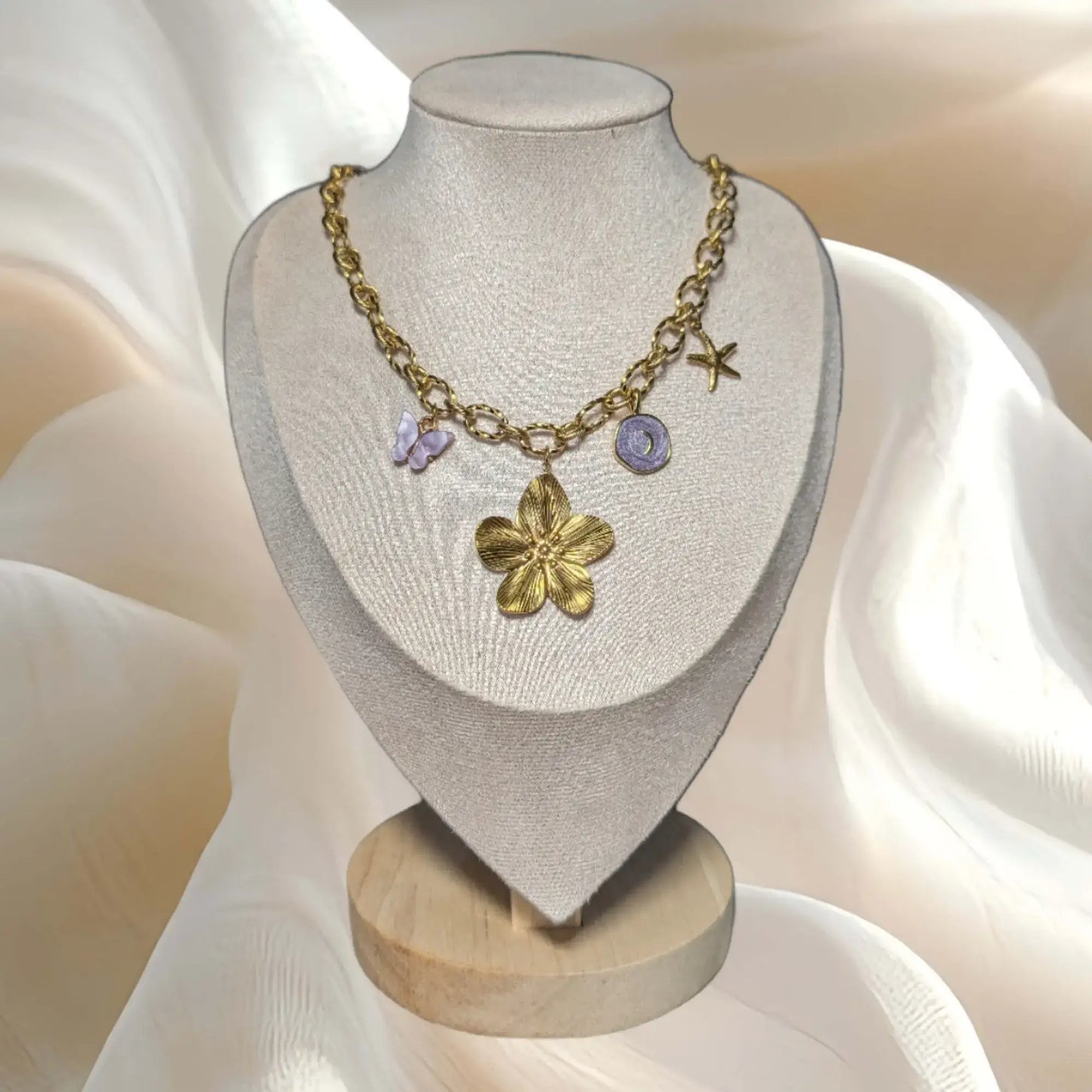 Collier à charms personnalisable