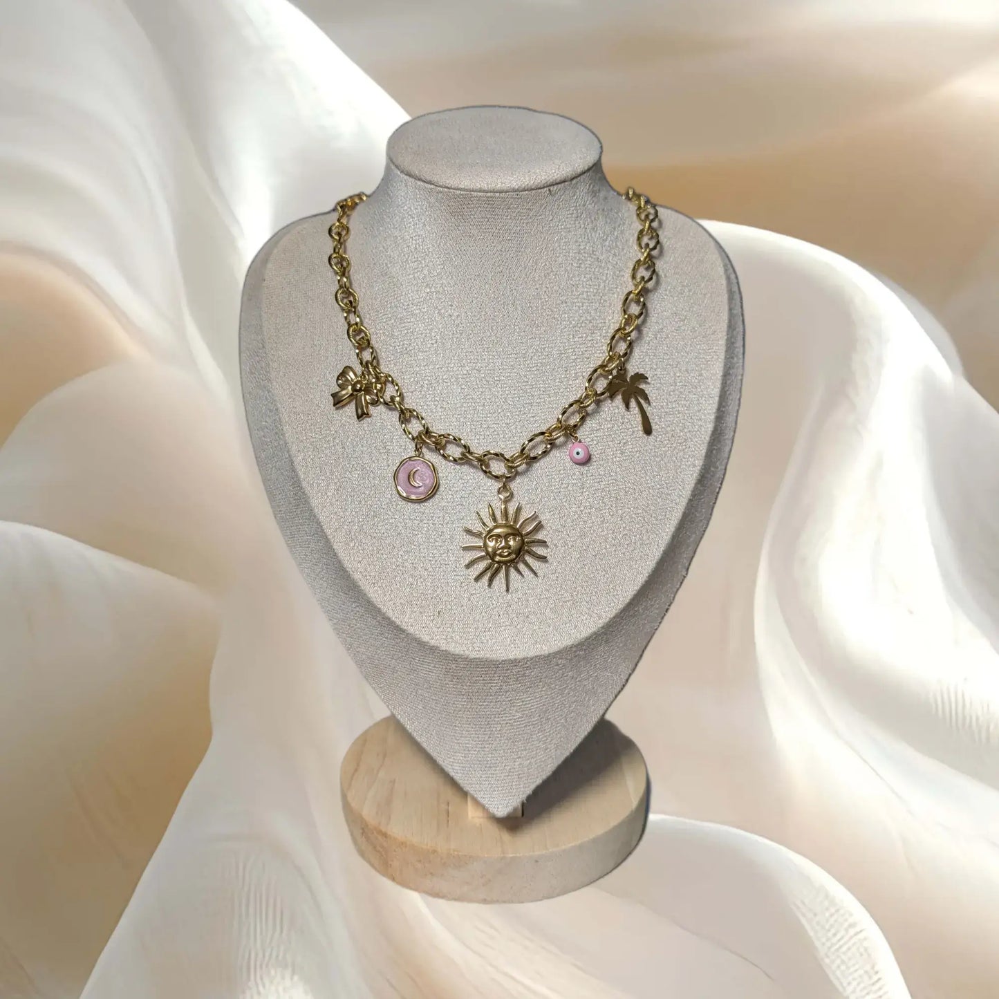 Collier à charms personnalisable