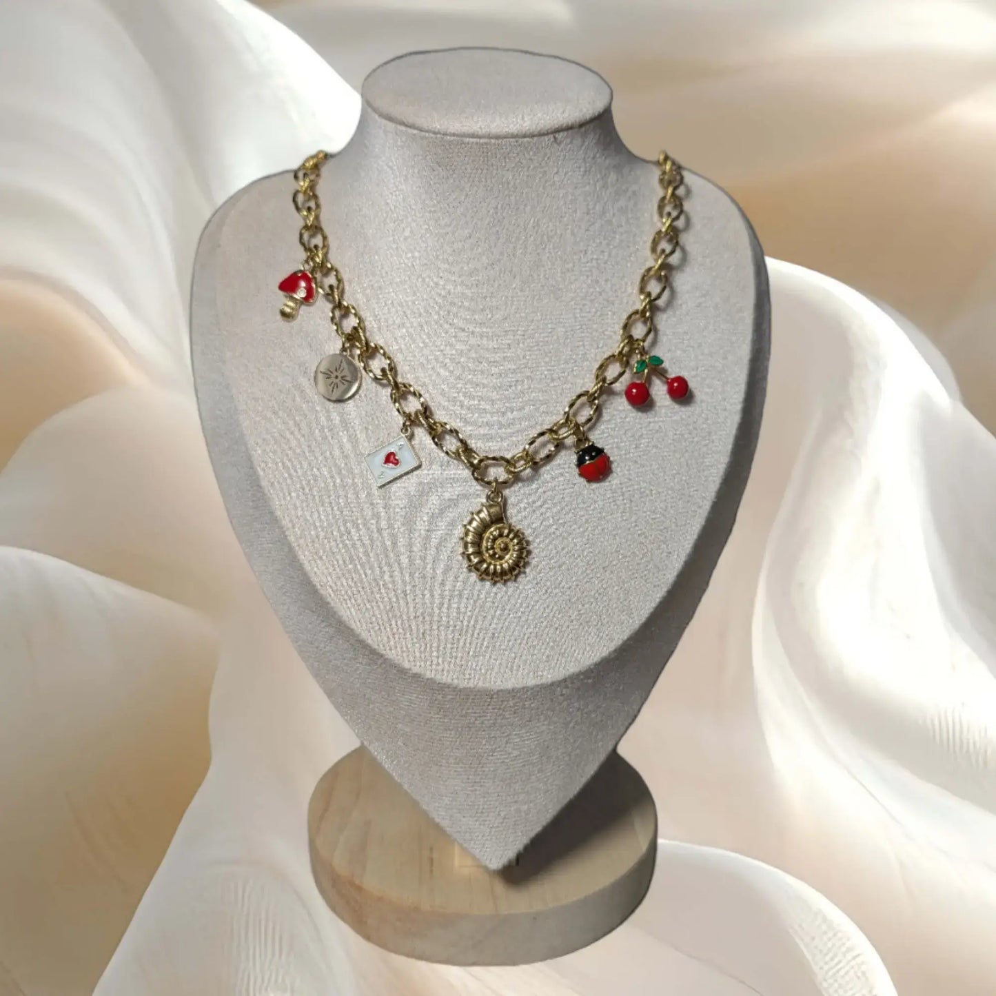 Collier à charms personnalisable
