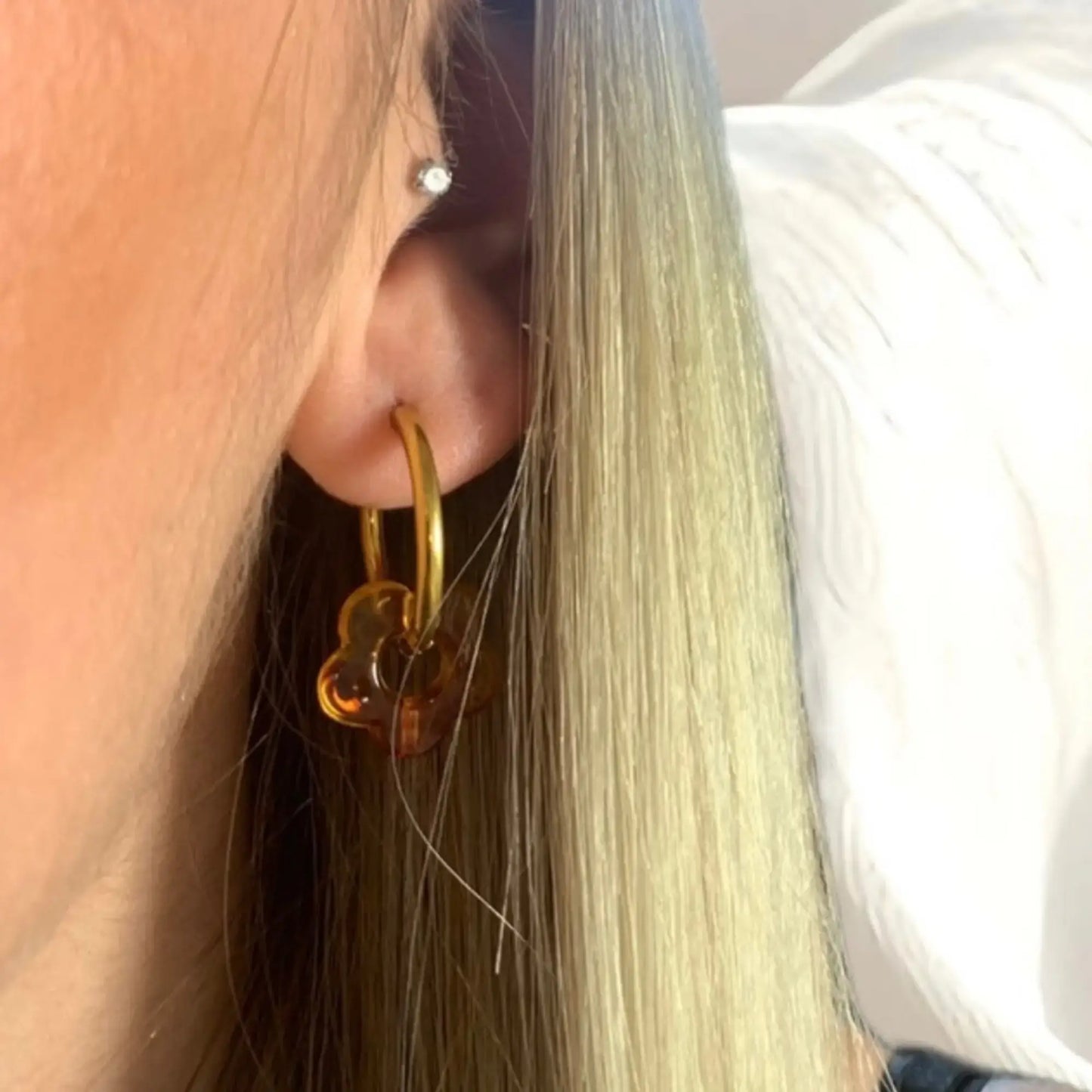 Boucles d'oreilles à pendentifs personnalisable
