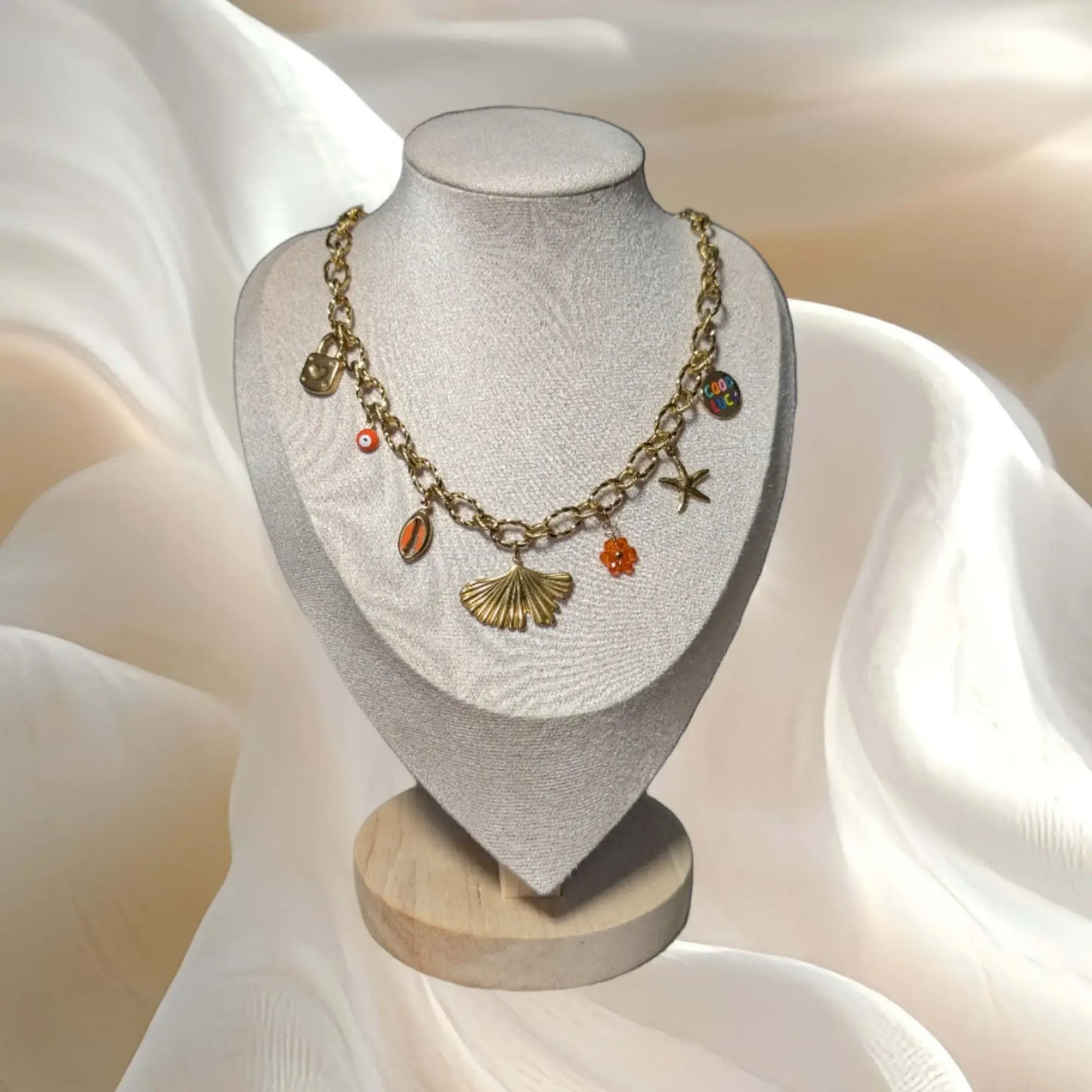 Collier à charms personnalisable