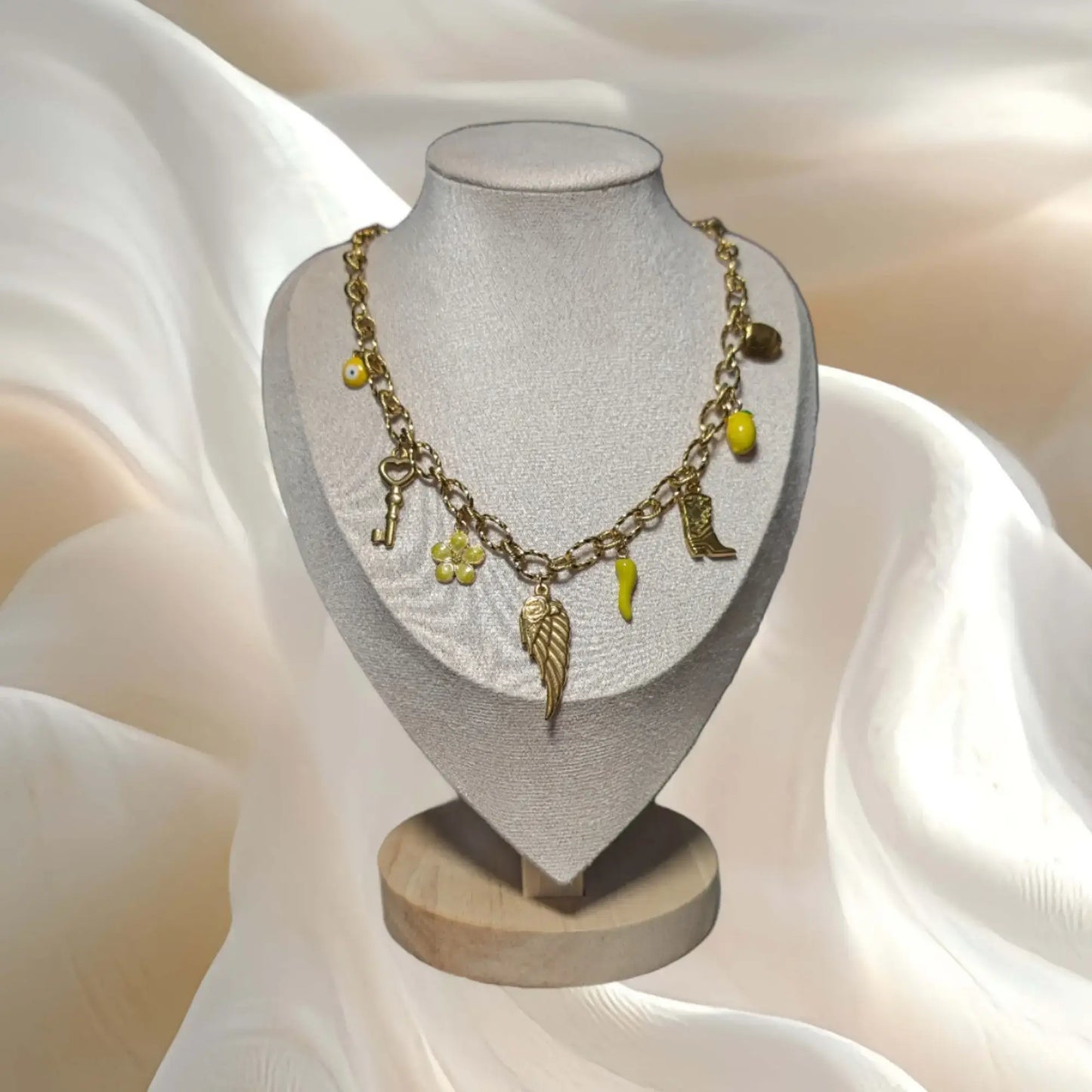 Collier à charms personnalisable