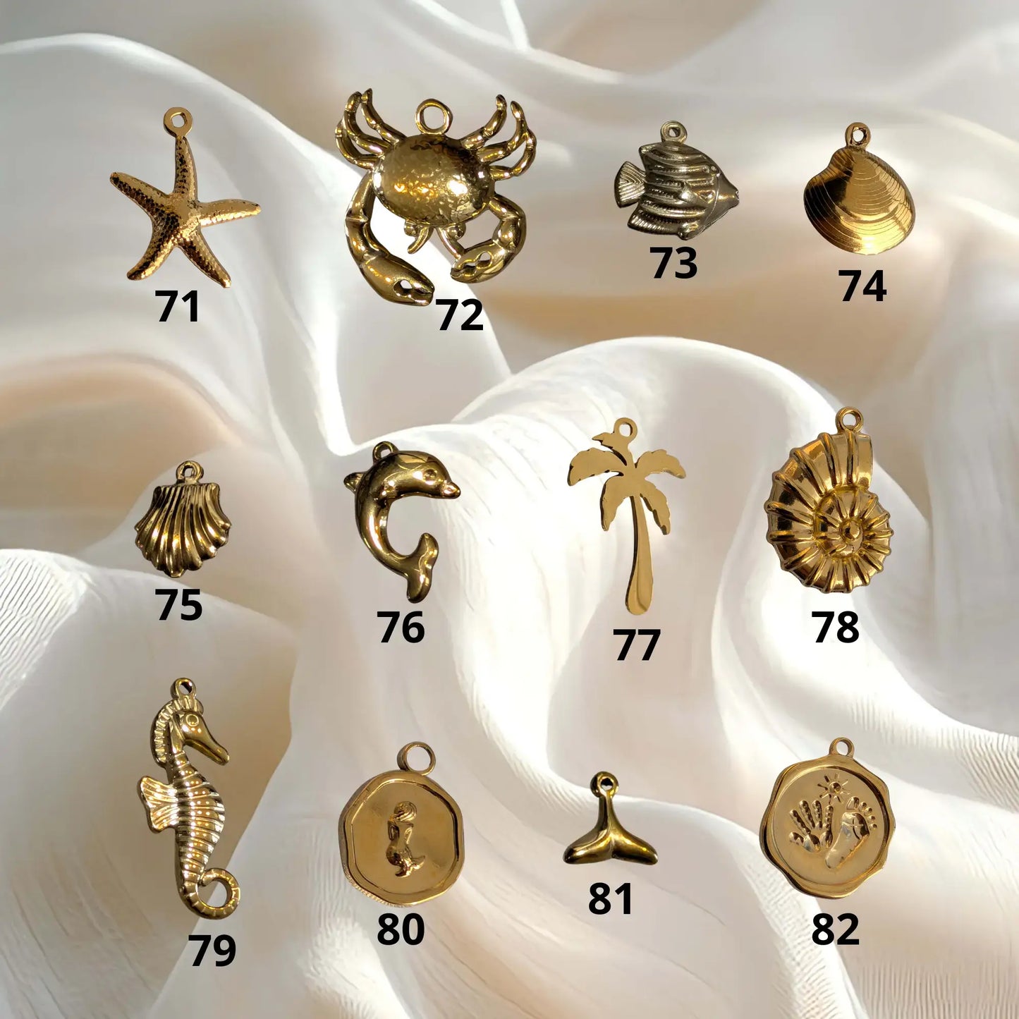 Boucles d'oreilles à charms personnalisable