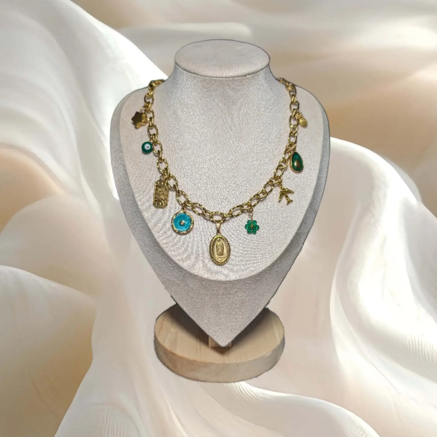 Collier à charms personnalisable