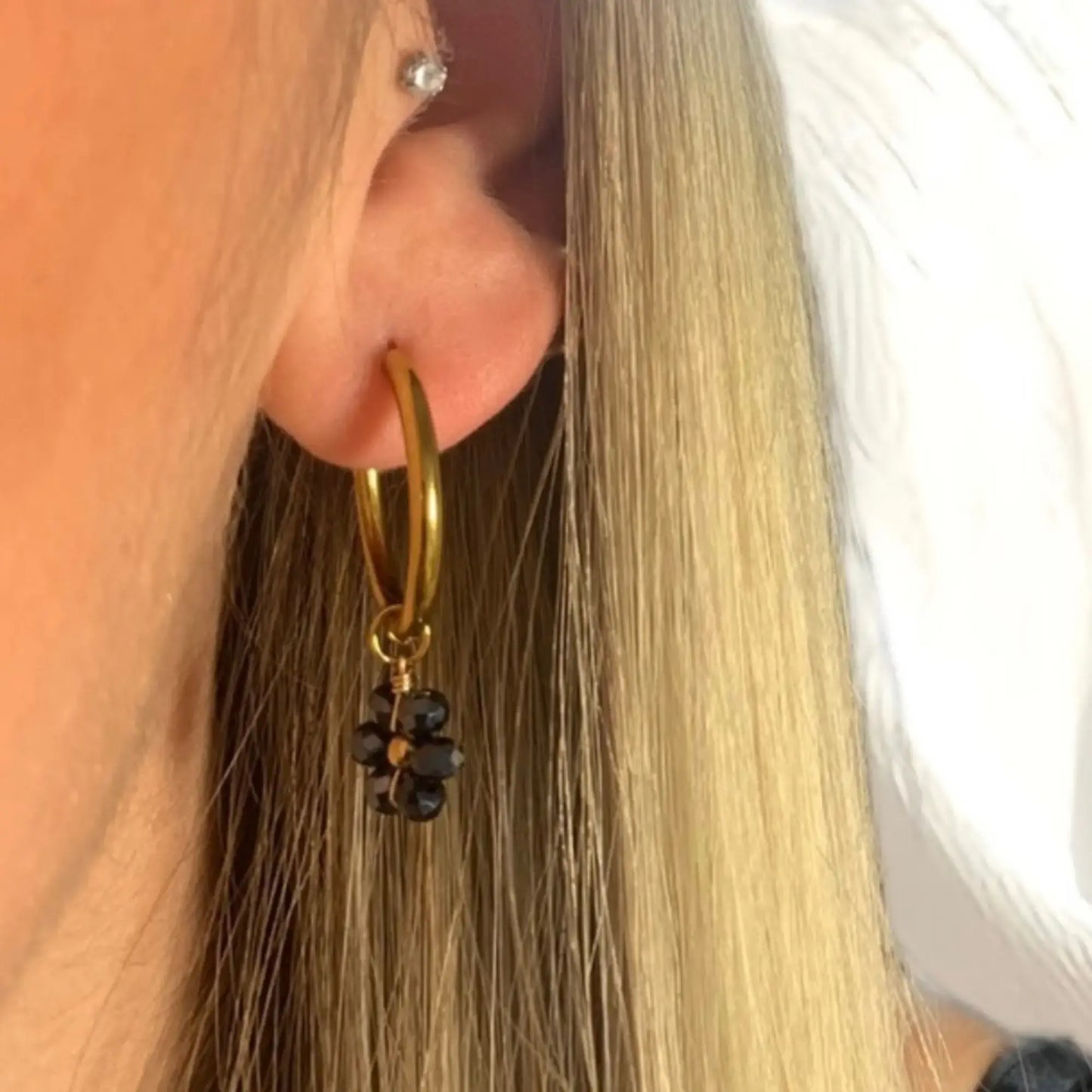 Boucles d'oreilles à charms personnalisable