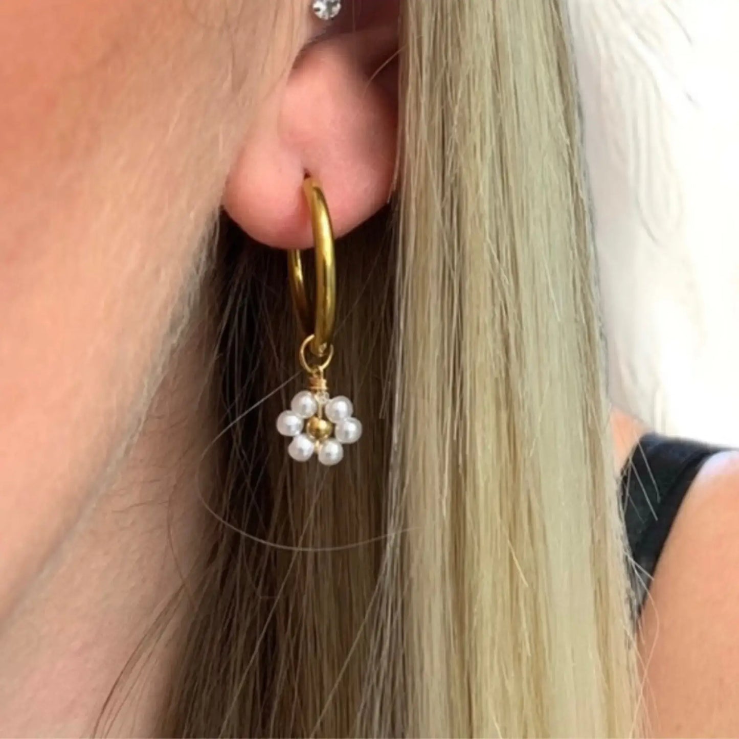 Boucles d'oreilles à charms personnalisable