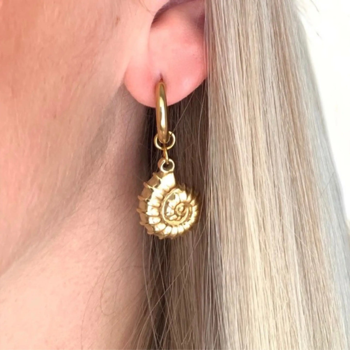 Boucles d'oreilles à charms personnalisable