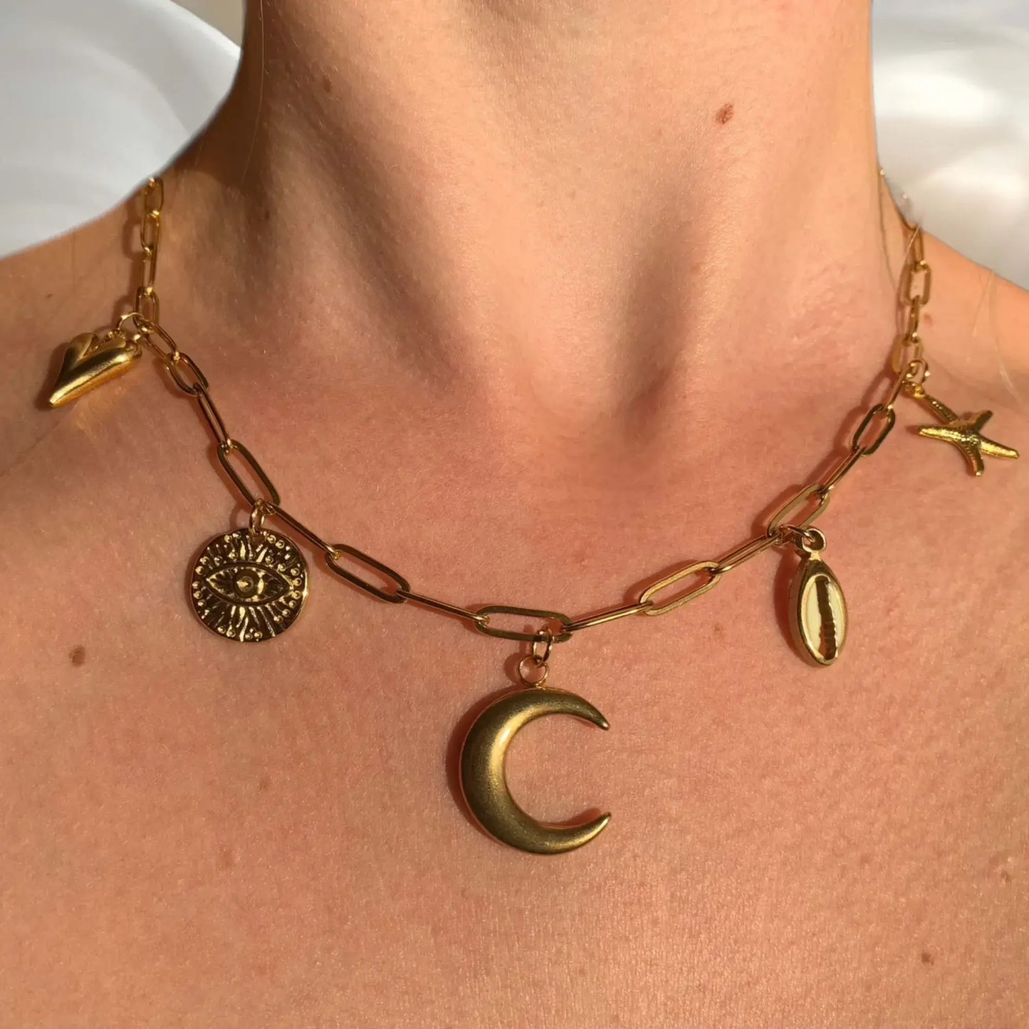 Collier à charms personnalisable