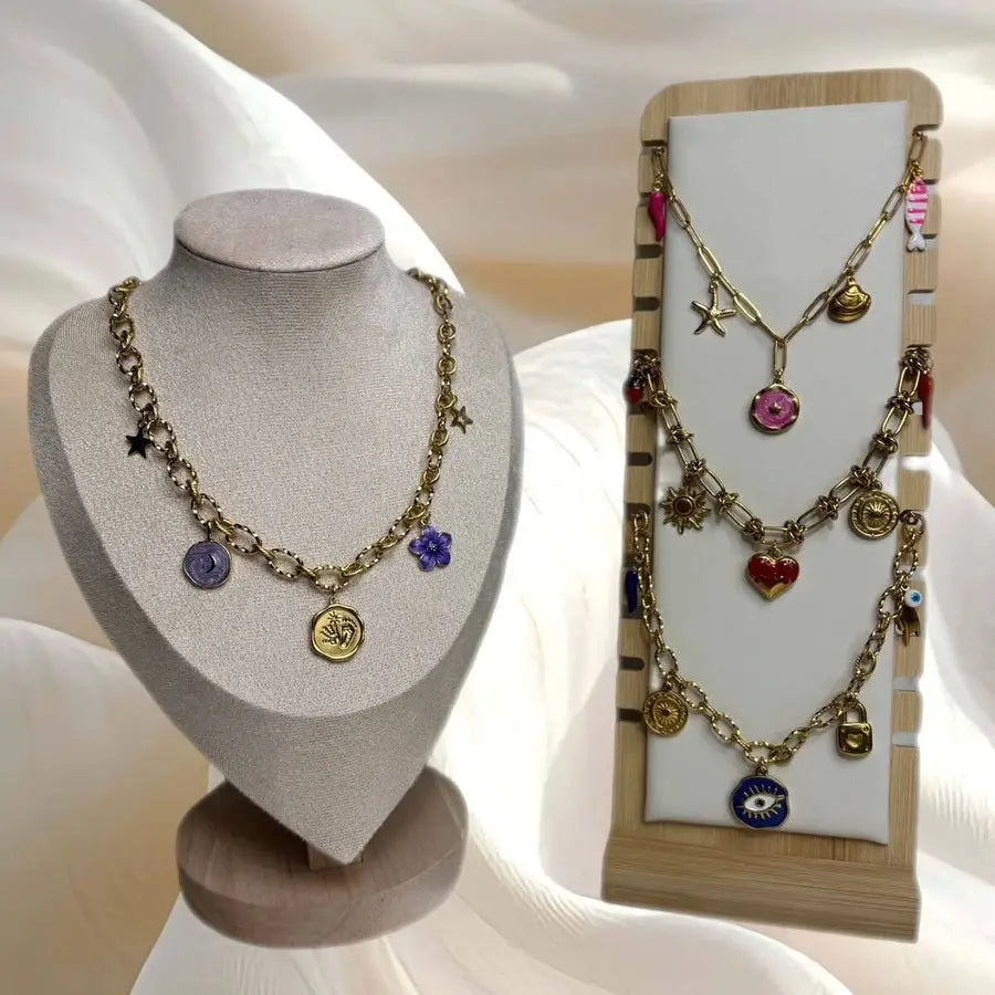 Collier personnalisable charms àDorer Collection