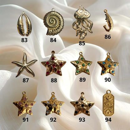 Bracelet de cheville à Charms personnalisable