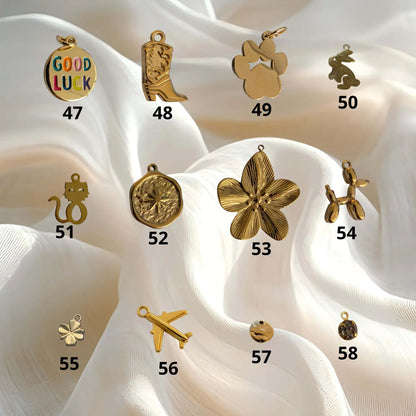 Collier à charms personnalisable