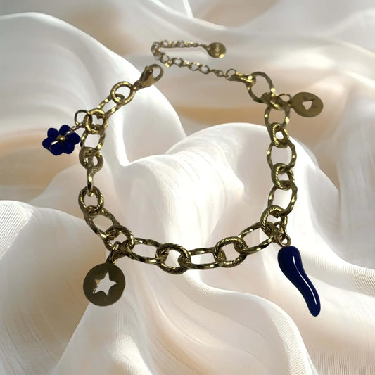 Bracelet Charm Méditerranéen