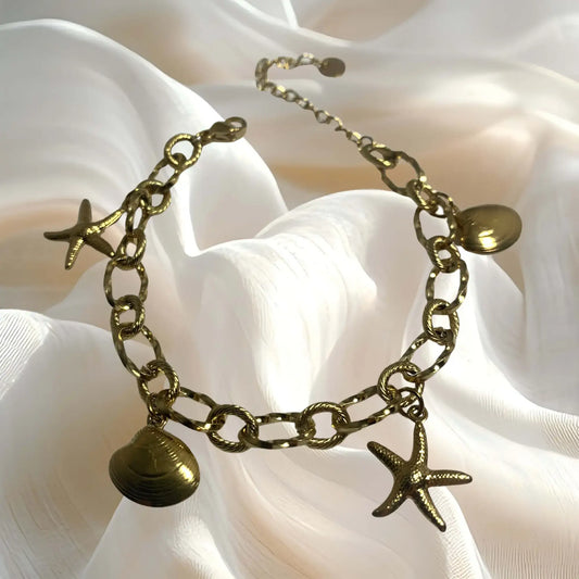 Bracelet Étoile & Coquillage