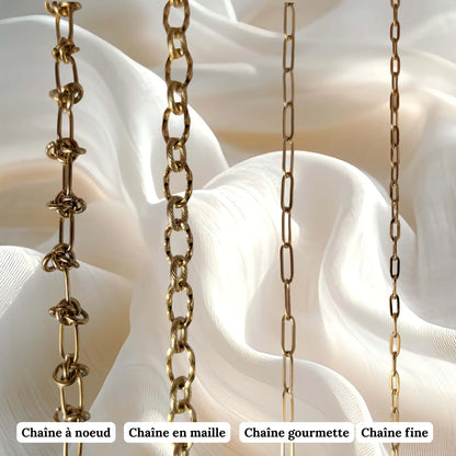Collier à mousquetons personnalisable