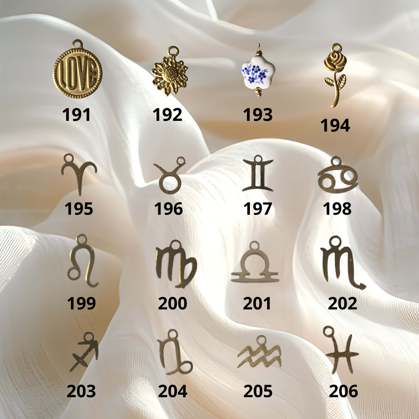 Charms mousquetons